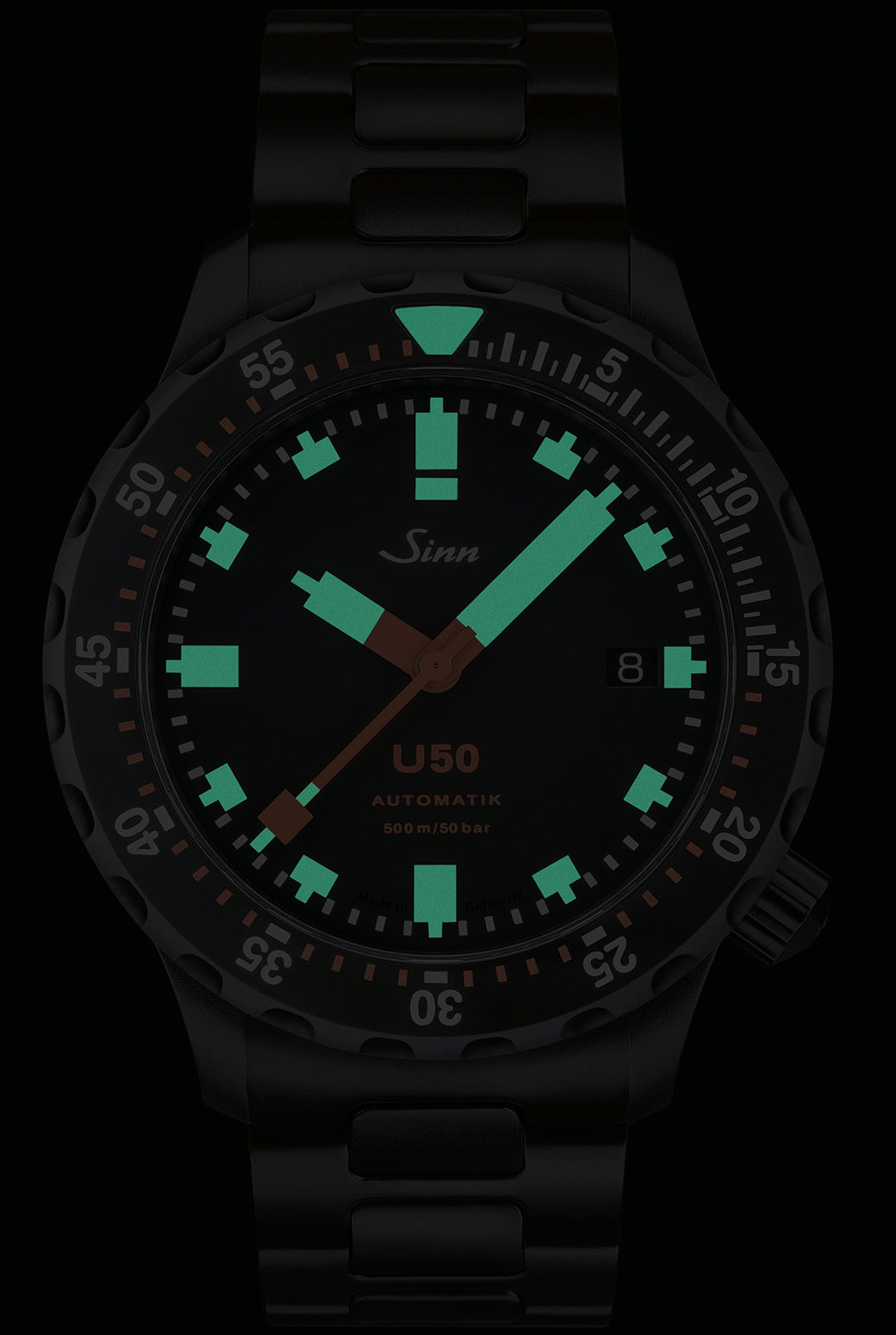 Sinn U50 S Silicone White Watch 1050.020 Silicone White Image 2