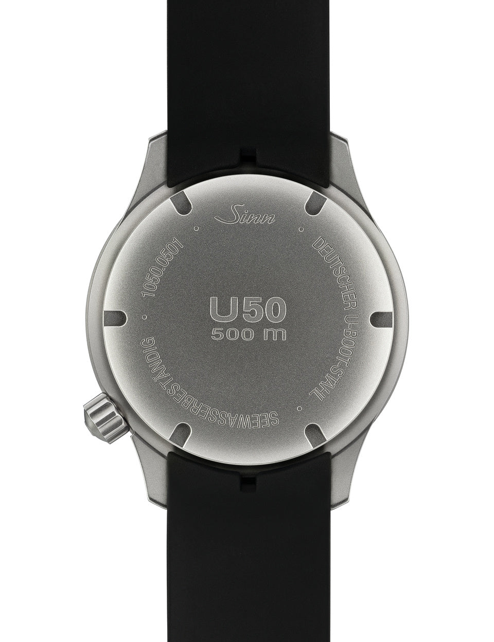 Sinn U50 SDR Canvas Leather Grey Watch 1050.040 Canvas Leather Grey Image 3