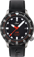 Sinn U50 SDR Silicone Black Watch 1050.040 Silicone Black Image 1