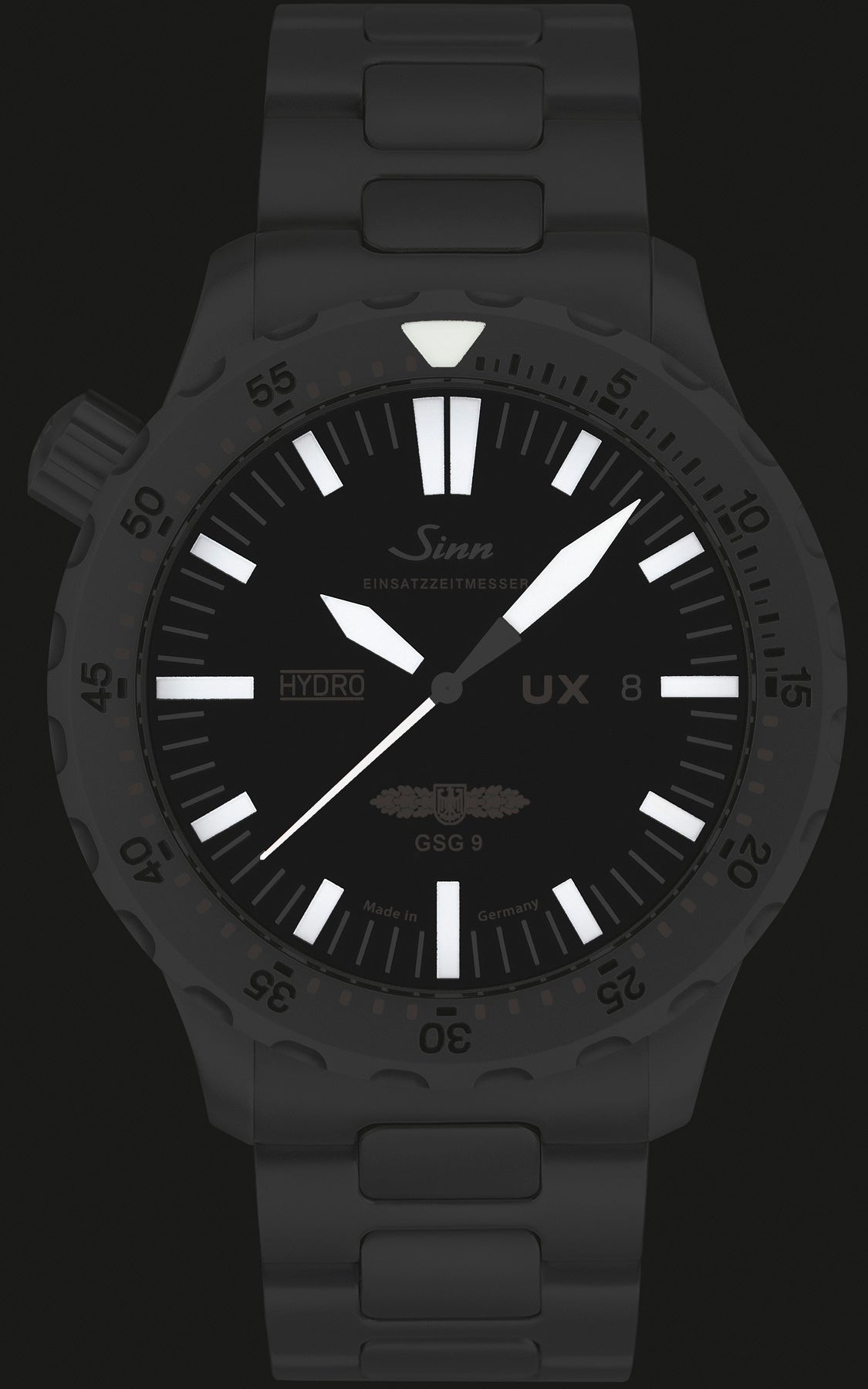 Sinn UX GSG 9 EZM 2B Bracelet Watch 403.031 Bracelet Image 2