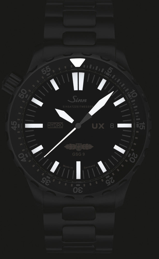 Sinn UX S GSG 9 EZM 2B Leather Watch 403.062 Leather Image 2