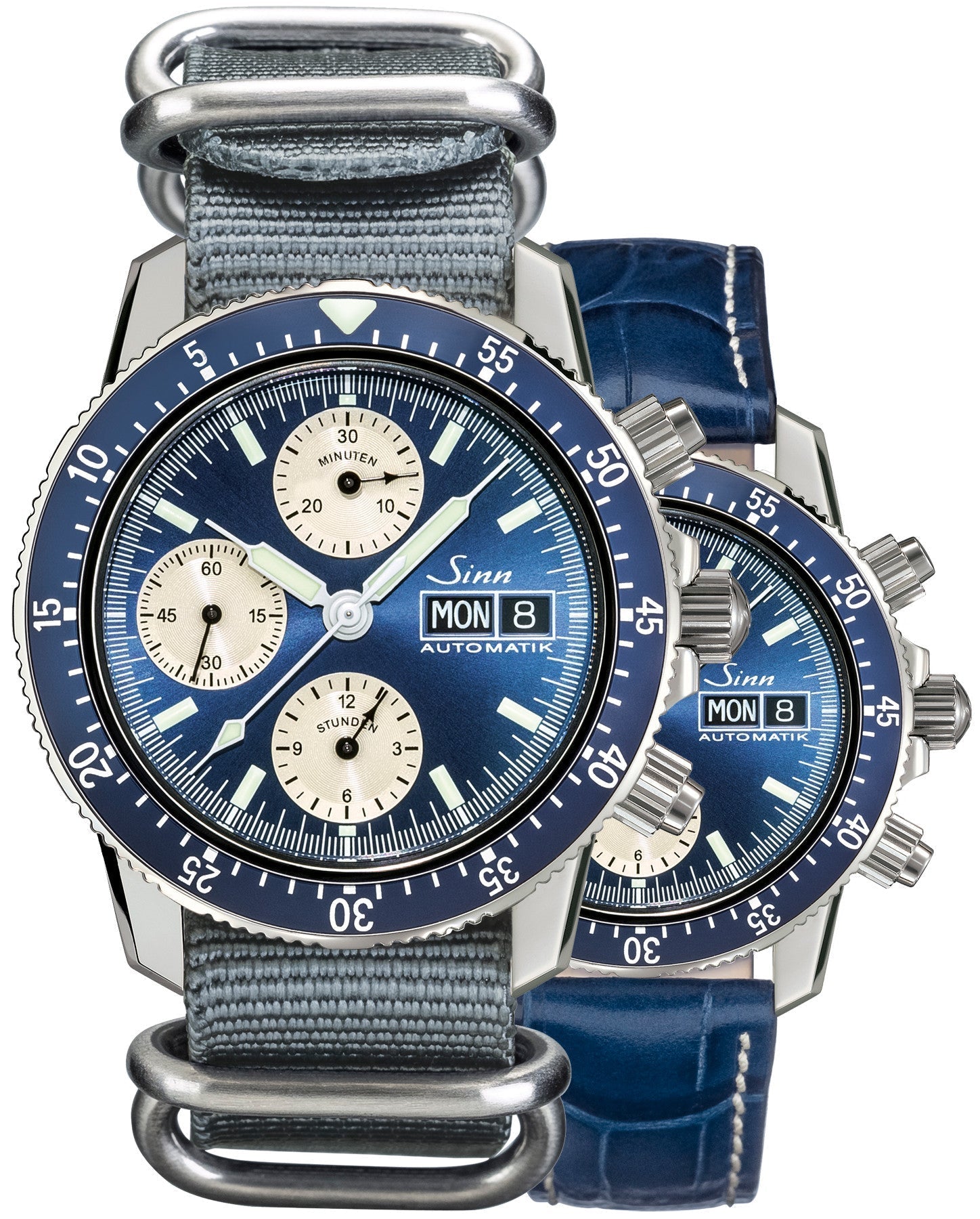 Sinn Watch 103 A Sa B Textile+Leather Limited Edition D 103.0601 Textile-Leather Strap Image 1