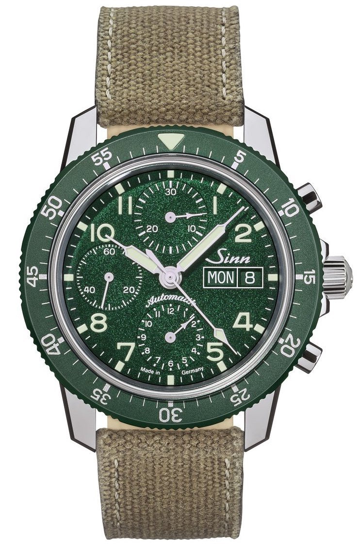 Sinn Watch 103 Sa G Canvas Leather Grey Limited Edition 103.172 TEXTILE Image 1