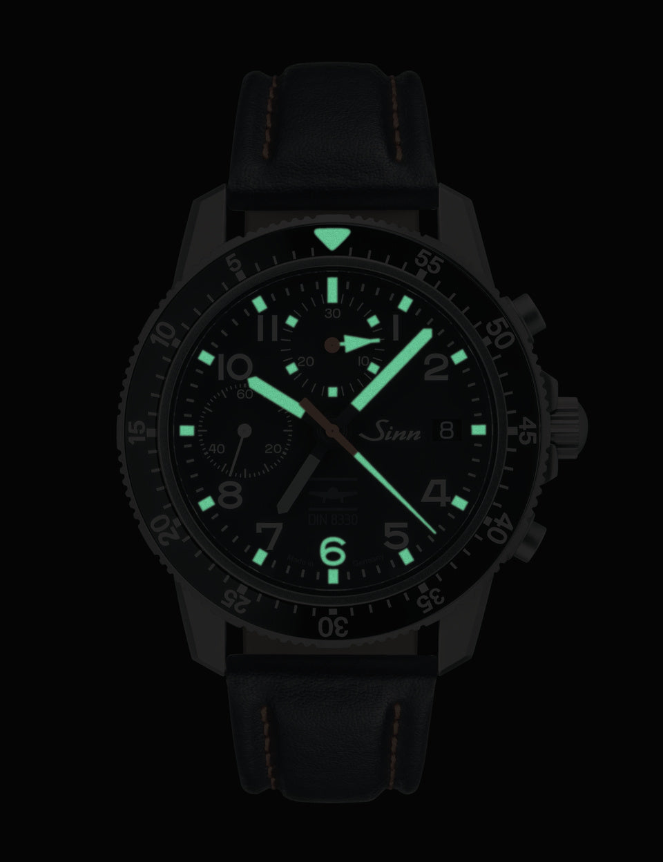 Sinn Watch 103 Ti UTC IFR Cowhide Mens 103.0794 Cowhide Image 2