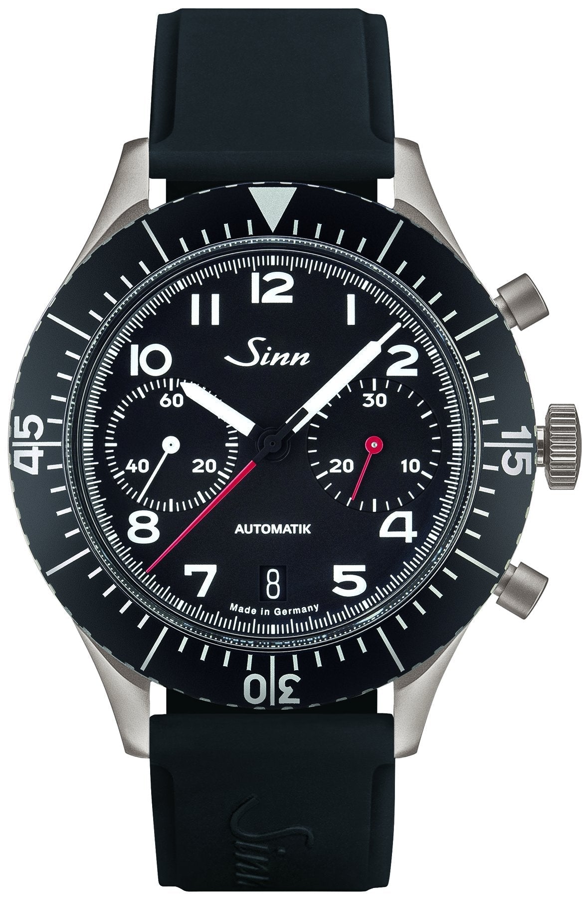 Sinn Watch 158 Black Silicon Strap Limited Edition 158 Black Silicon Strap Image 1