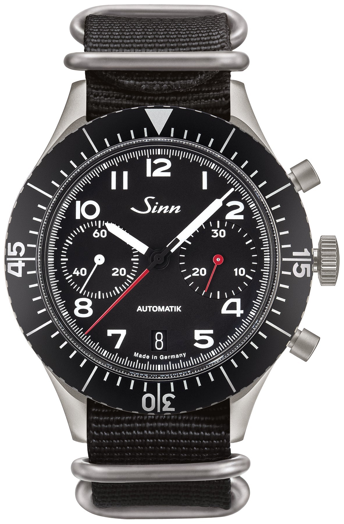 Sinn Watch 158 Black Textile Strap Limited Edition 158 Black Textile Strap Image 1