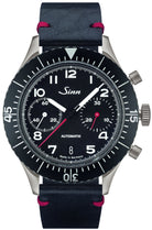 Sinn Watch 158 Black Vintage Cowhide Strap Limited Edition 158 Black Vintage Cowhide Strap Image 1