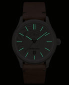 Sinn Watch 1800 Damaszener Cowhide Vintage Brown Limited Edition 1800.040 Cowhide Vintage Brown Image 3
