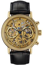 Sinn Watch 2300 Skeletal Gold Chronograph Alligator Limited Edition 2300.010 Alligator Image 1
