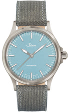 Sinn Watch 556 Aquamarine Blue Limited Edition D 556.0115 Canvas Leather Grey Image 1