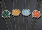 Sinn Watch 556 Carnelian Red Limited Edition D 556.0116 Canvas Leather Grey Image 4