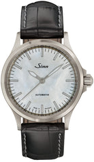 Sinn Watch 556 I Mother Of Pearl W Black Alligator 556.0102 Black Aligator Image 1