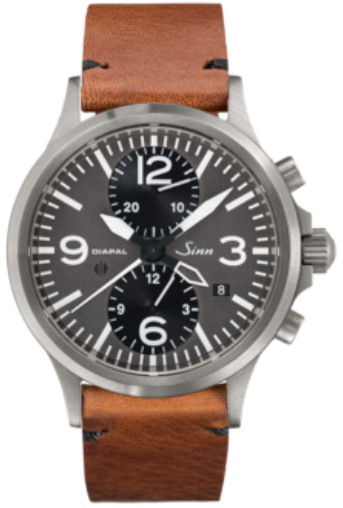 Sinn Watch 756 Diapal Vintage Cowhide Brown 756.030 Vintage Cowhide Brown Image 1