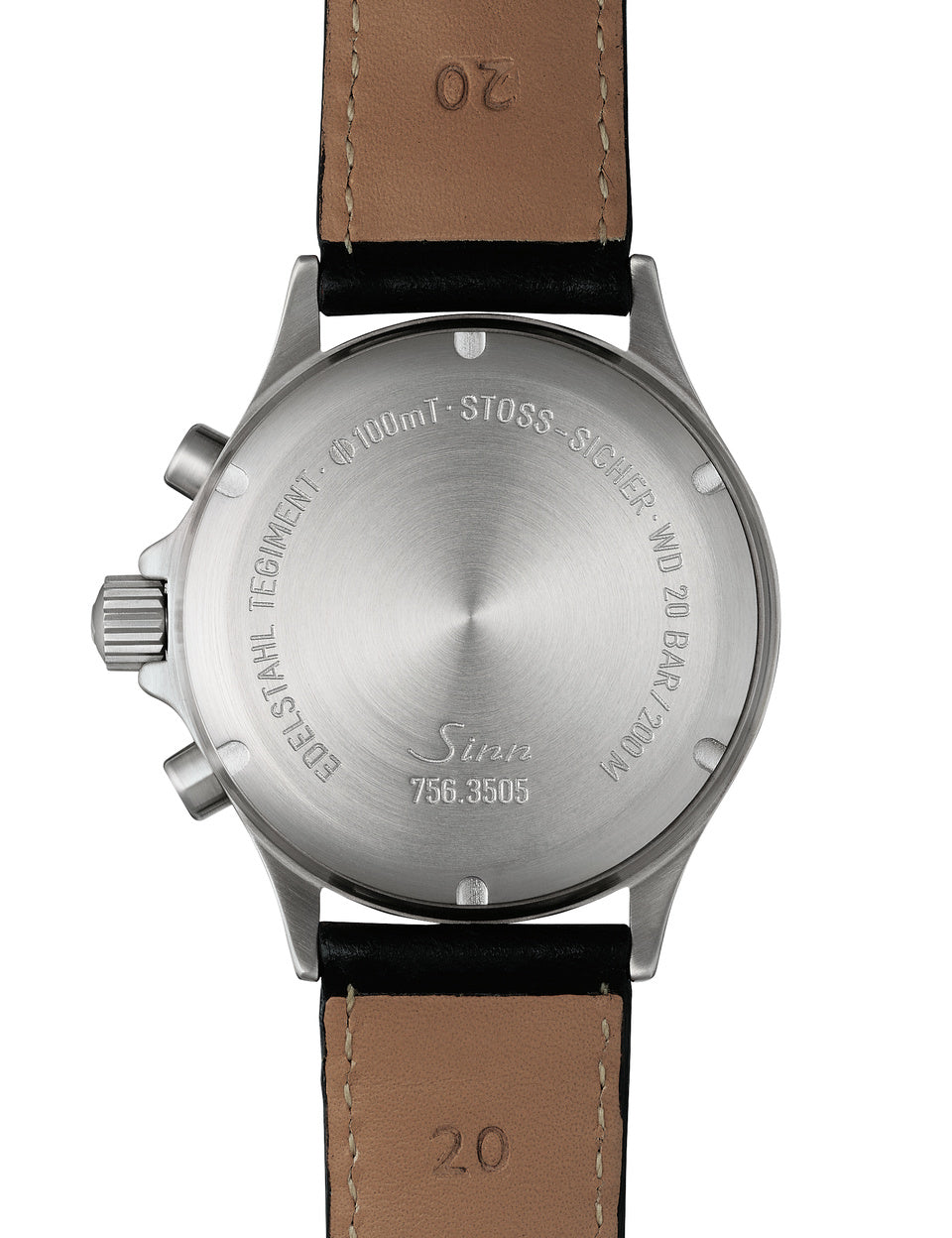 Sinn Watch 756 Diapal Vintage Cowhide Brown 756.030 Vintage Cowhide Brown Image 3