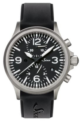 Sinn Watch 756 Silicon With Large Folding Clasp Integrated In Case 756.010 Silicon Image 1