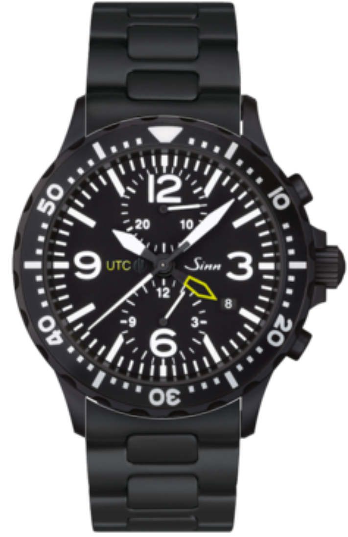 Sinn Watch 757 S UTC PVD Bracelet 757.021 PVD Bracelet Image 1