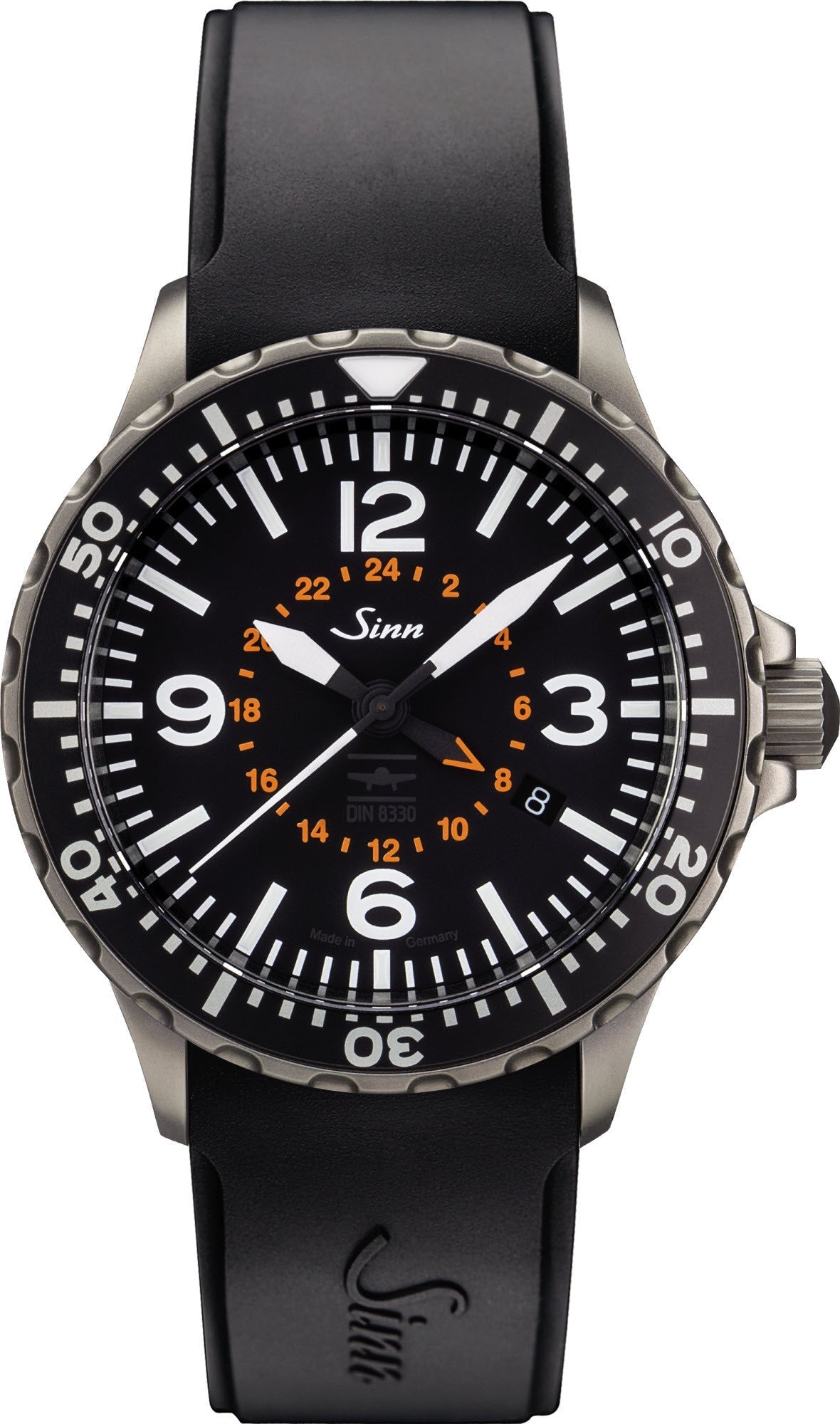 Sinn Watch 857 UTC VFR Silicon Mens 857.0401 Silicon Image 1