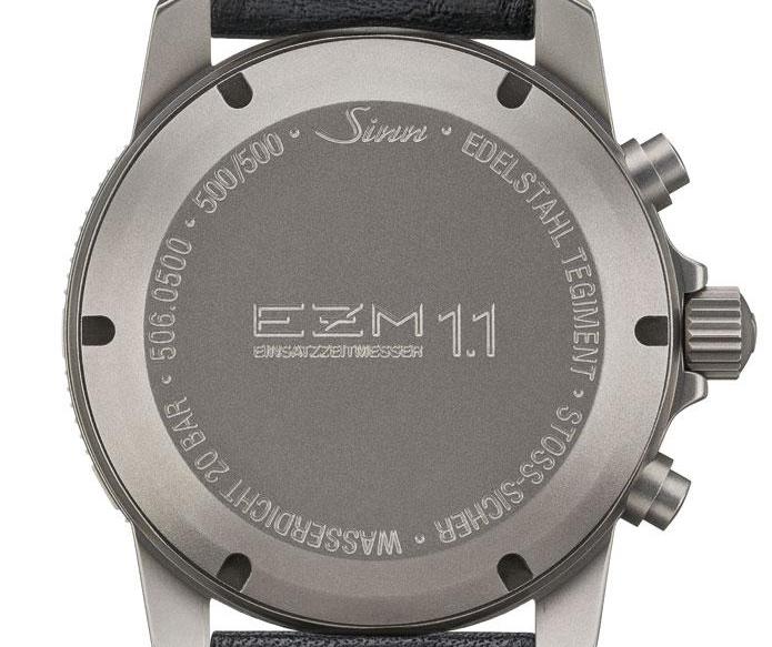 Sinn Watch EZM 1.1 Silicone Limited Edition 506.010 Silicone Image 2