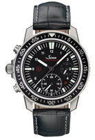 Sinn Watch EZM 13 Aligator Black 613.010 Leather Image 1