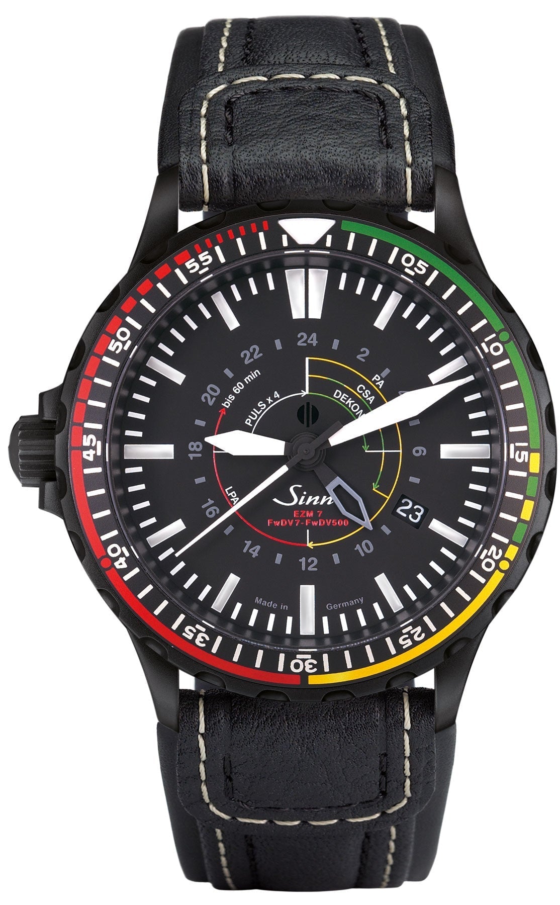 Sinn Watch EZM 7 S Leather Limited Edition 857.050 Leather Image 1