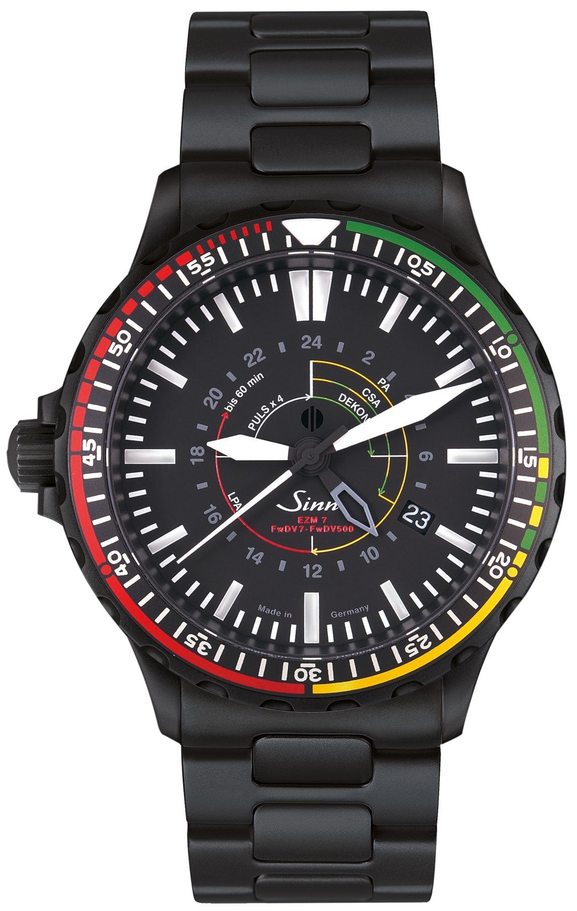 Sinn Watch EZM 7 S Steel Black PVD Limited Edition 857.050 Steel Black PVD Image 1