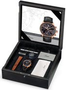 Sinn Watch Frankfurt Financial District 6012 Rose Gold Anniversary Limited Edition 6012.021 Alligator Tan Image 4