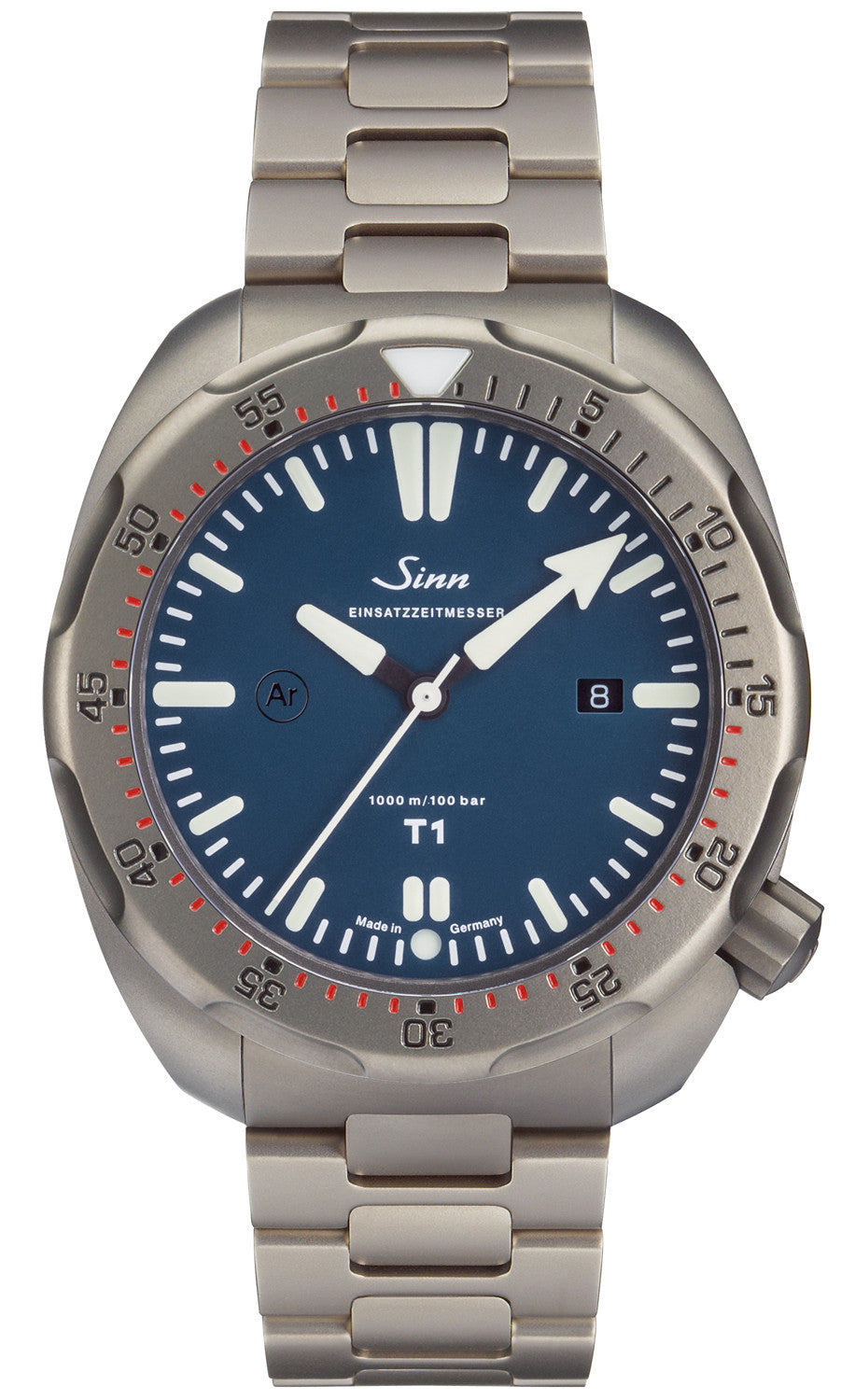 Sinn Watch T1 B EZM 14 Titanium Bracelet 1014.011 Bracelet Image 1