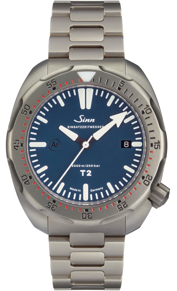 Sinn Watch T2 B EZM 15 Titanium Bracelet 1015.011 Titanium Bracelet Image 1