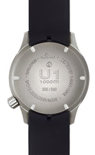 Sinn Watch U1 DS Silicone Black Limited Edition 1010.0351 Rubber Image 3