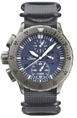 Sinn Watch U1000 B EZM 6 Limited Edition 1011.011 Silicone Image 1