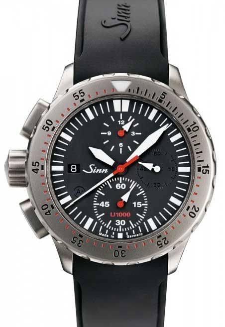 Sinn Watch U1000 - EZM 6 Rubber 1011.010 Rubber Image 1