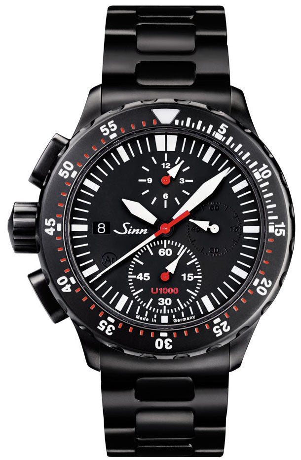 Sinn Watch U1000 S - EZM 6 PVD Bracelet 1011.020 Bracelet Image 1