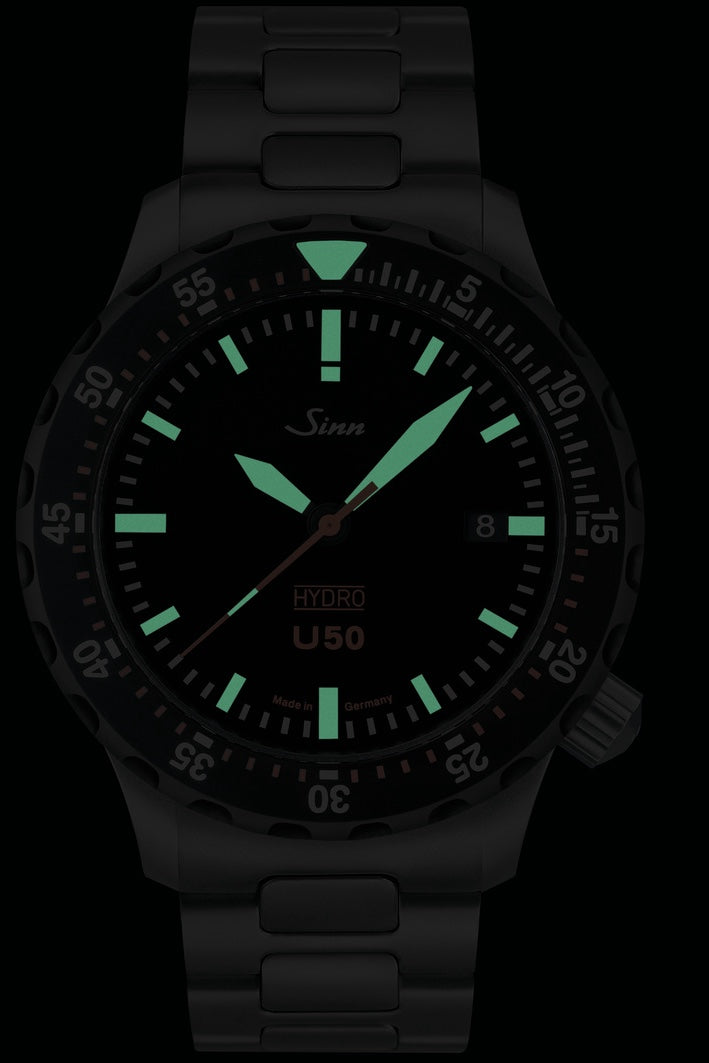 Sinn Watch U50 Hydro SDR Tegiment H-Link Bracelet 1051.050 H-Link Bracelet Image 2