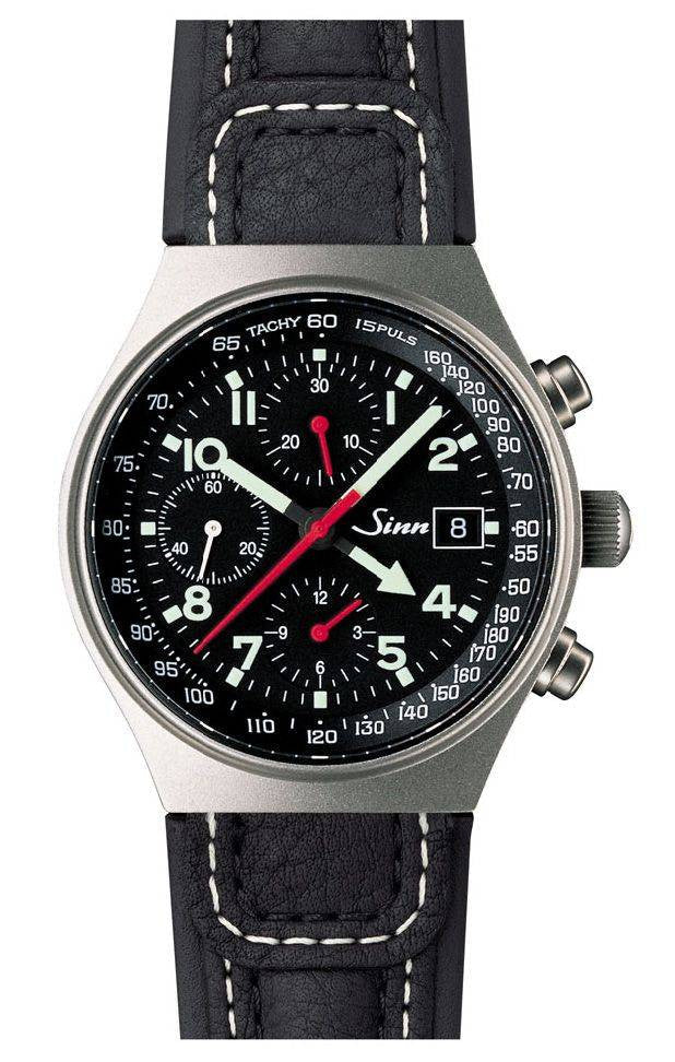 Sinn World Time Chronograph 144 GMT St D 144.060 Leather Image 1