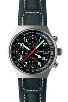 Sinn World Time Chronograph 144 GMT Ti Leather D 144.070 Leather Strap Image 1