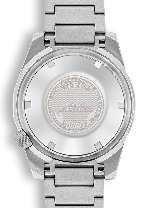 Squale 1521 Black Blasted Bracelet Watch 1521BKBL.SQ20S Image 3