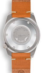 Squale 1521 Black Blasted Leather Watch 1521BKBL.PC Image 2