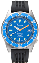 Squale 1521 Blue Blasted Rubber Watch 1521BLUEBL.VO Image 1