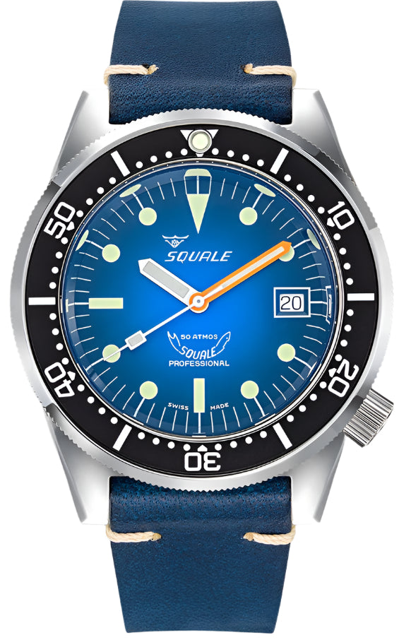 Squale 1521 Blue Ray Watch 1521PROFD.PB Image 1