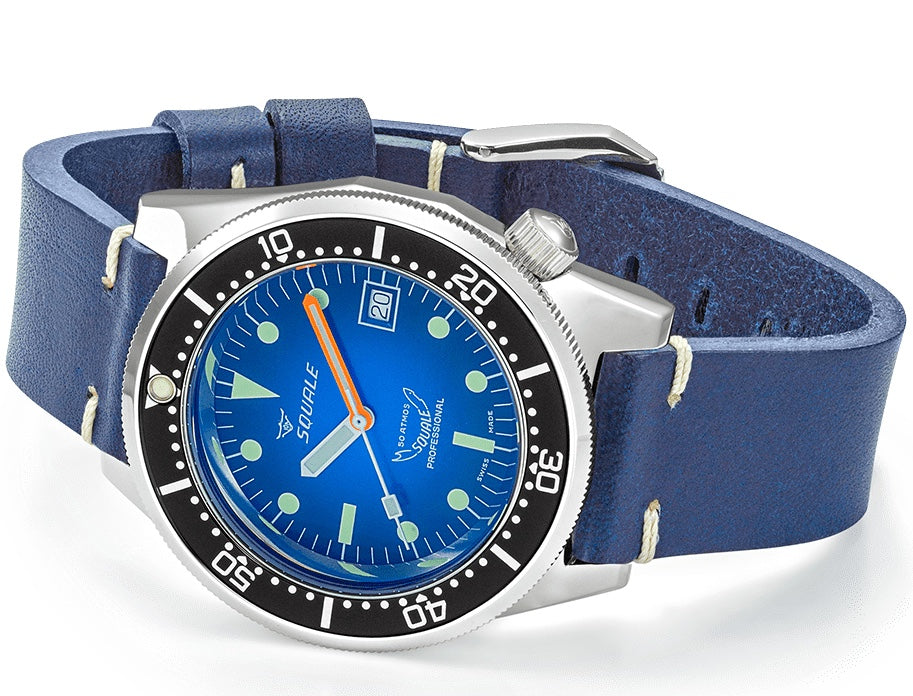 Squale 1521 Blue Ray Watch 1521PROFD.PB Image 4