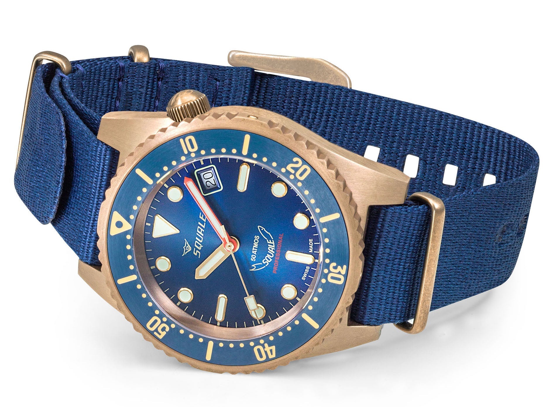 Squale 1521 Bronze Watch 1521BRONBL.NB20 Image 4