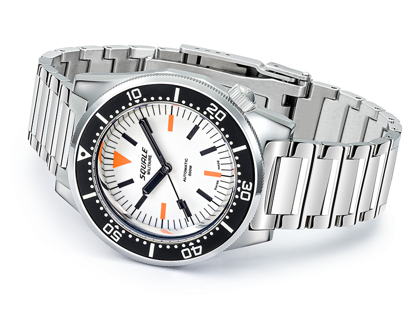 Squale 1521 Full Luminous Militaire Bracelet Watch 1521FUMIWT.SQ20L Image 4