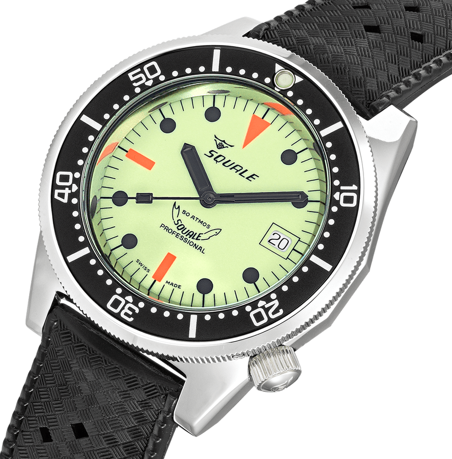 Squale 1521 Full Luminous Rubber Watch 1521FULL.HT Image 3