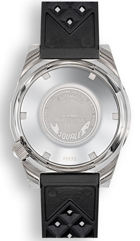Squale 1521 Green Ray Rubber Watch 1521PROFGR.HT Image 2