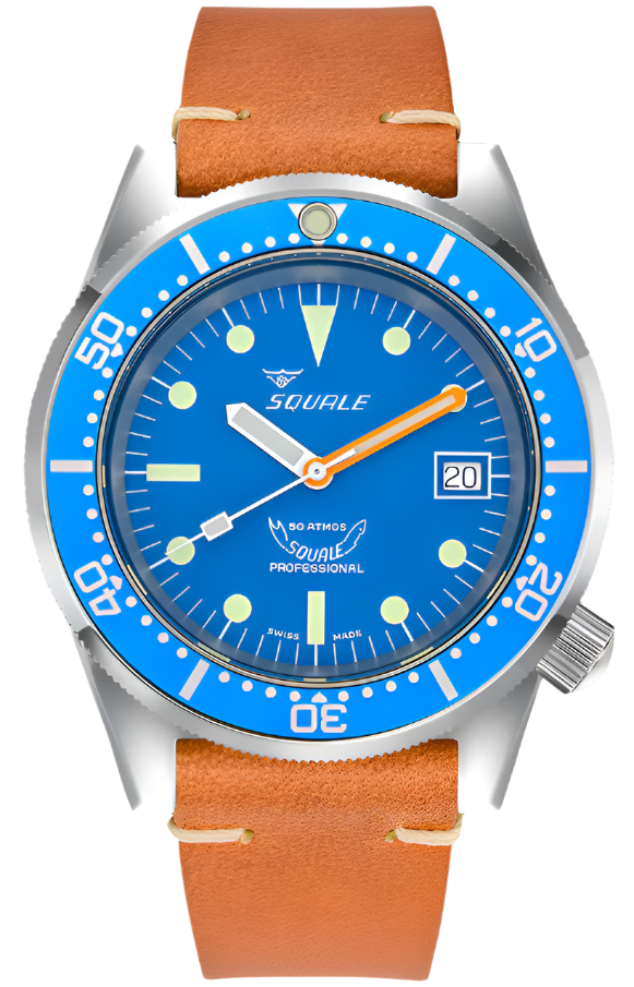 Squale 1521 Ocean Leather Watch 1521OCN.PC Image 1