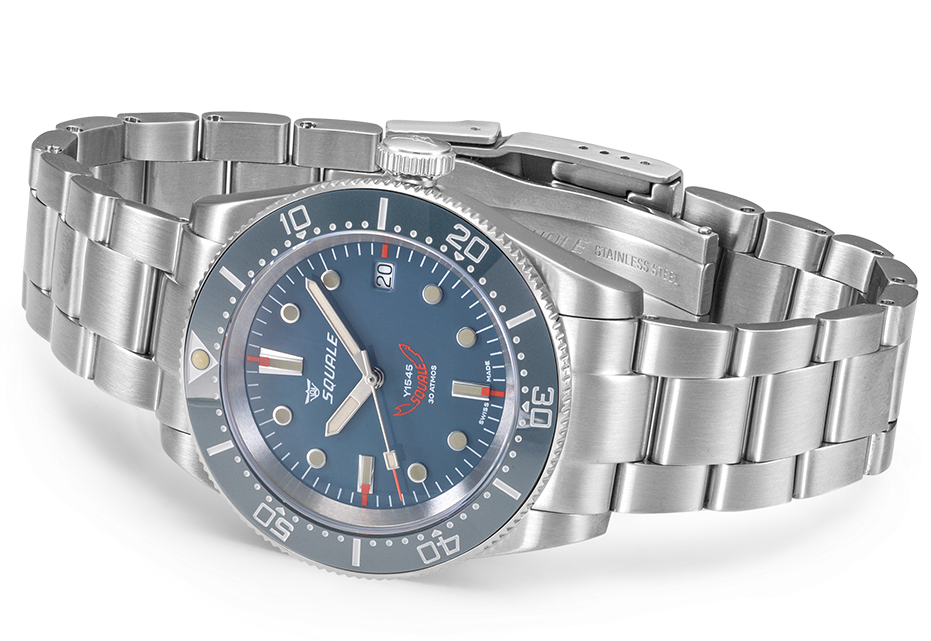 Squale 1545 Grey Bracelet Watch 1545GG.AC Image 3
