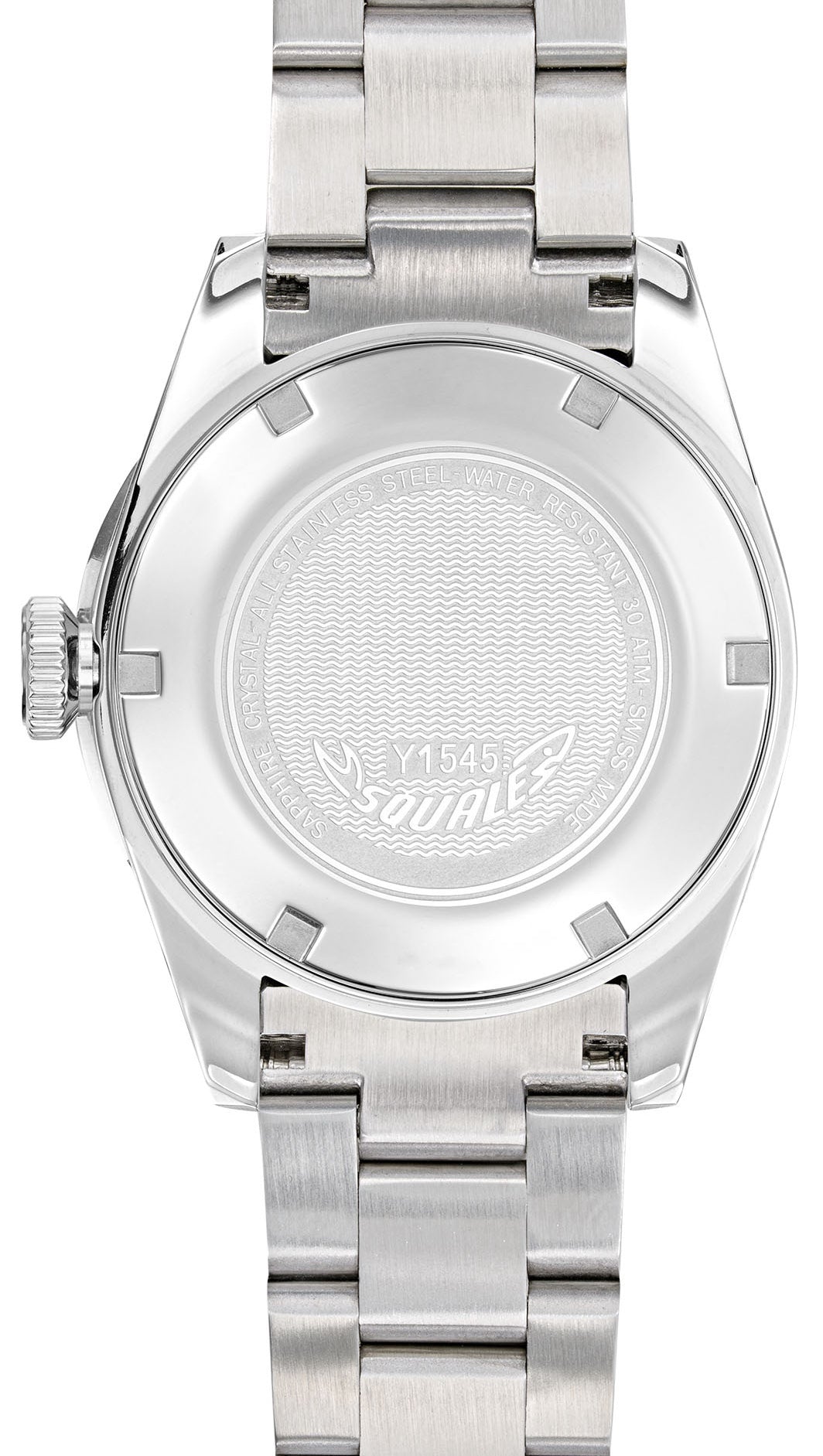 Squale 1545 Steel Black Bracelet Watch 1545SSBK.AC Image 2