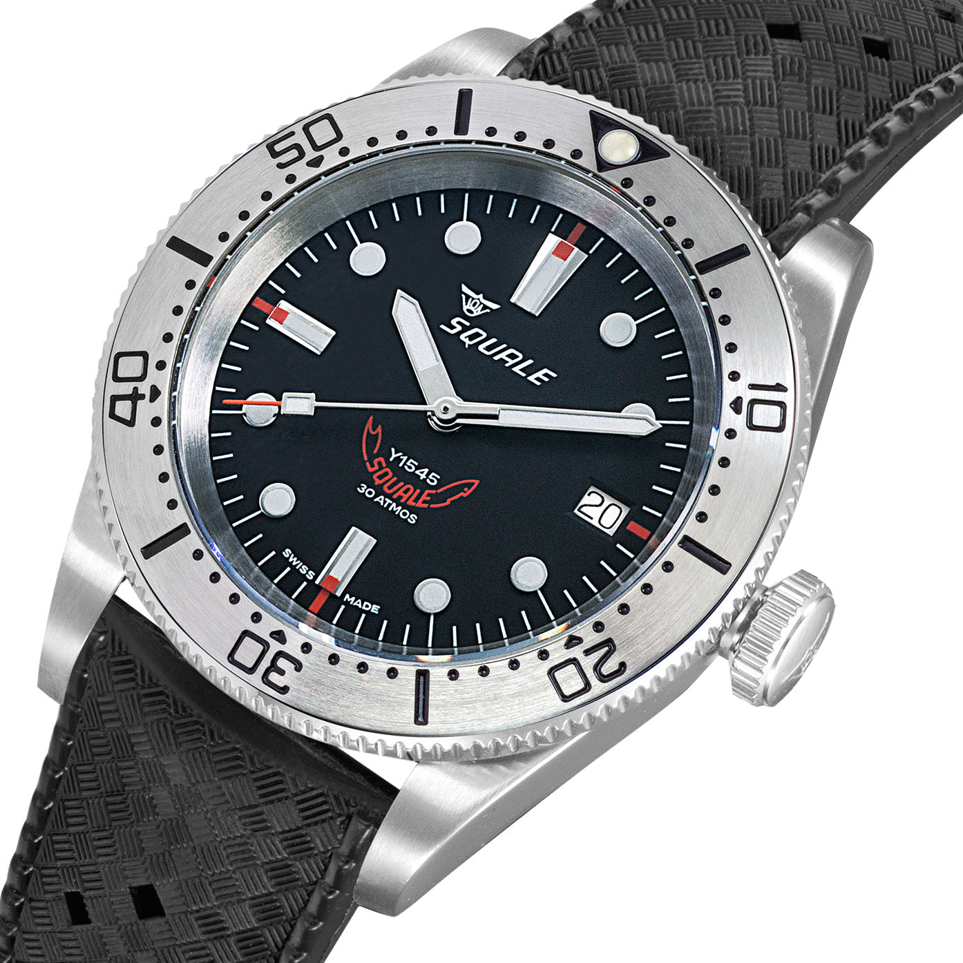 Squale 1545 Steel Black Watch 1545SSBK.HT Image 3