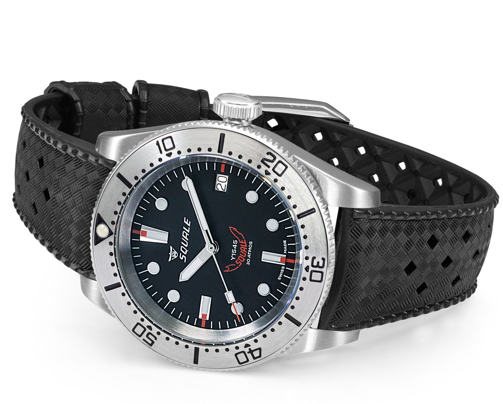 Squale 1545 Steel Black Watch 1545SSBK.HT Image 4