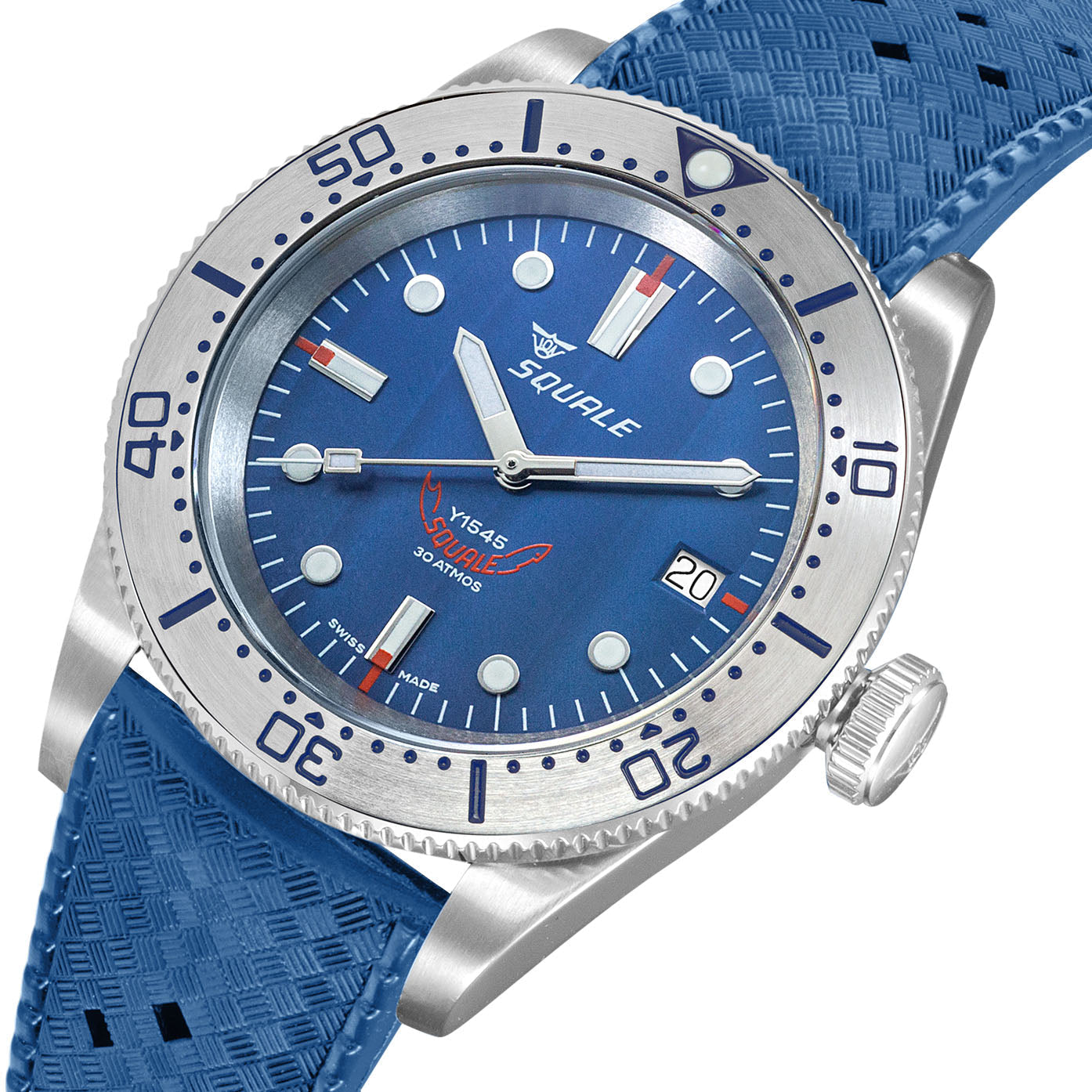 Squale 1545 Steel Blue Watch 1545SSBLC.HTB Image 3